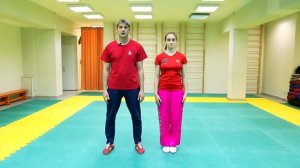 Школа ушу. Позиции ушу - часть 4