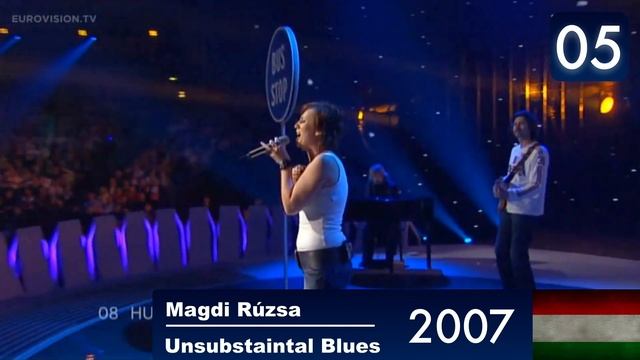 Eurovision - Hungary - My top 10 (2005-2017) смотреть онлайн