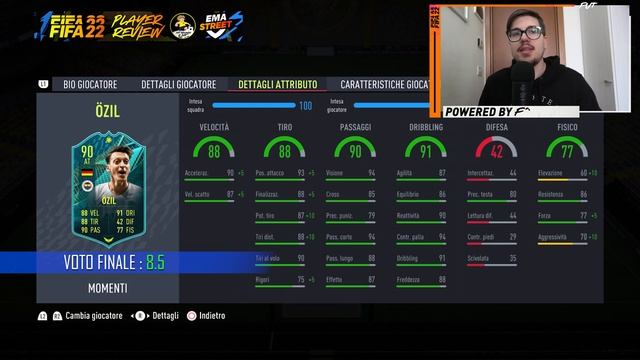 OZIL 90 MOMENTS E HAVERTZ 89 RTTF PLAYER REVIEW /// FIFA 22 PLAYER REVIEW смотреть онлайн