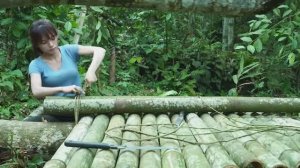 Полное видео за 60 дней _ Постройте убежище для выживания на пустоши - лагерь бушкрафта