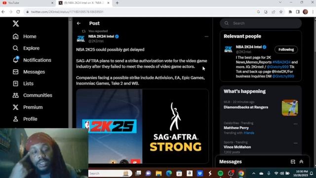 NBA 2K25 possibly delayed? смотреть онлайн