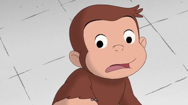 Curious George - 266 - Monkey Clean, Monkey Do (Learn English Language with subtitles) смотреть онлайн