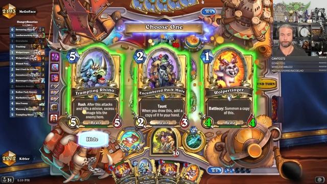 (Hearthstone) New Patch - Hungry Floofy Beasts смотреть онлайн