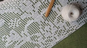 #1 Мини скатерть Зимнее волшебство.