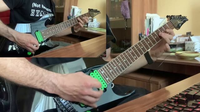 Cynic - Celestial Voyage - Guitar cover/w Paul Masvidal solo смотреть онлайн