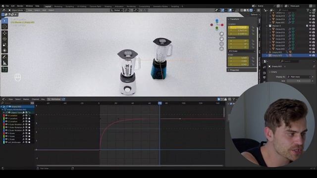 Blender Slide Animation [Free Course_ Part 14] смотреть онлайн