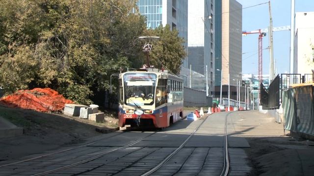 Трамвай КТМ19-2166 смотреть онлайн