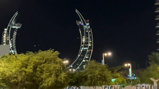 VLOG: Ночная прогулка по городу | Катар, Доха | часть 4 | Night city | Qatar, Doha смотреть онлайн