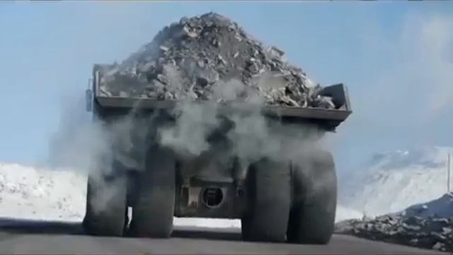 Belaz Белаз  - 7560  -  реклама   самосвала