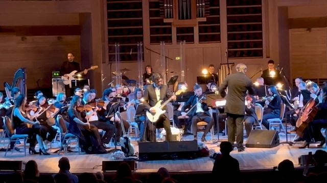 Симфоническое КИНО и Юрий Каспарян - Песня без слов. Концерт в Москве в Доме музыки 21.02.2022. смотреть онлайн