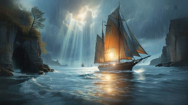 🖤MYSTICAL SAILBOAT Near OLD COPENHAGEN🖤Dark Ambient For A True Introvert🖤Music To Study, Read, Wo