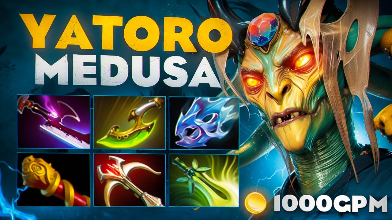 YATORO ПОКАЗАЛ КАК НАДО ФАРМИТЬ 1000GPM МЕДУЗА🔥| Raddan Medusa 7.37d