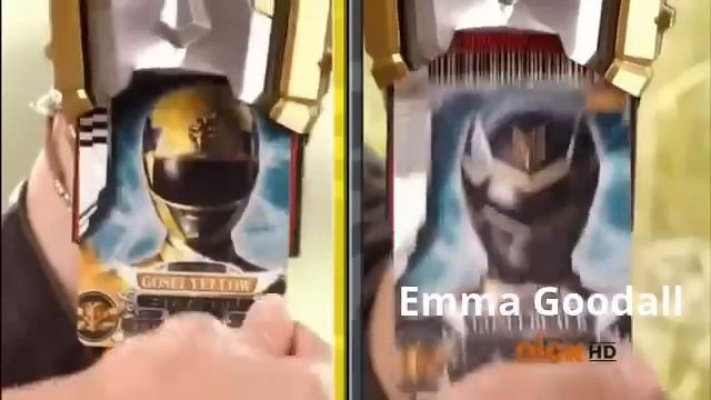 Overdrive Yellow and Black Rangers VS Megaforce Yellow and Black Rangers смотреть онлайн