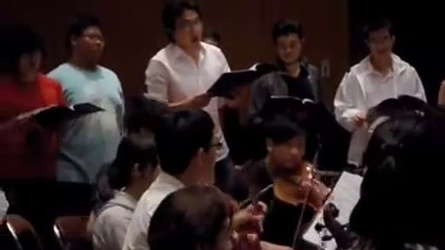 HKAPA Music students rehearsing Purcell's King Arthur смотреть онлайн