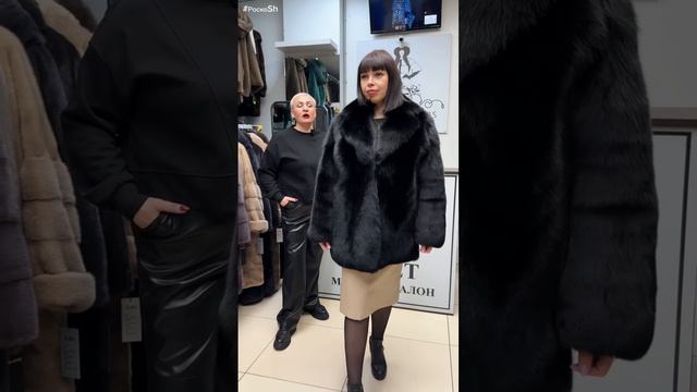 Шубки из черного песца смотреть онлайн