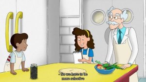 Curious George - 331 - George Makes Pizza (Learn English Language with subtitles)