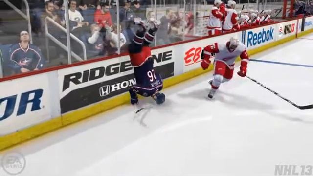 NHL 13 Broken neck! смотреть онлайн