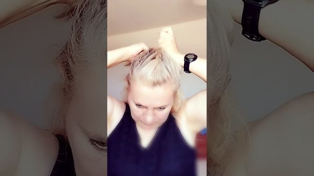 ПРИЧЕСКА за три минуты на средние грязные волосы САМОСТОЯТЕЛЬНО ДОМА #прическасамойсебе #hairstyle смотреть онлайн