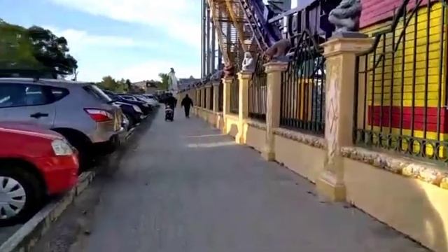 Анапа.Вечерняя прогулка по городу..Кувшинки цветут.Экскурсии смотреть онлайн