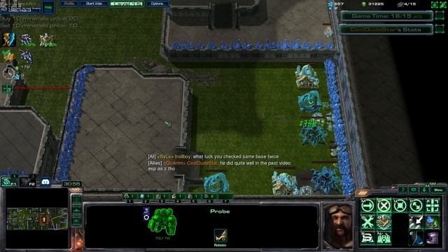 Starcraft 2 - Probes VS Zealot 2 Gameplay #3 - Desse Domination (No Commentary) смотреть онлайн