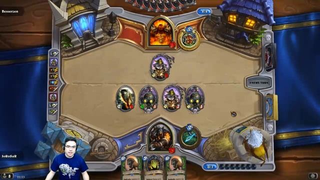 Clockwork Card Dealer Walkthrough: Hearthstone Tavern Brawl Hunter Deck! смотреть онлайн