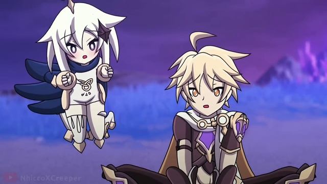 Aether Pulls Another Paimon...? (Genshin Impact Fan Animation) смотреть онлайн
