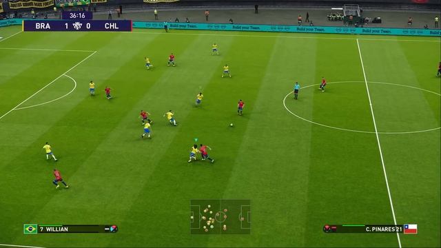 PES 2021 - BRAZIL VS CHILE | COPA AMERICA 2021 | QUERTER FINAL | PES PC GAMEPLAY смотреть онлайн