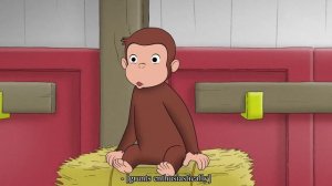 Curious George - 303 - A Good Yarn (Learn English Language with subtitles)