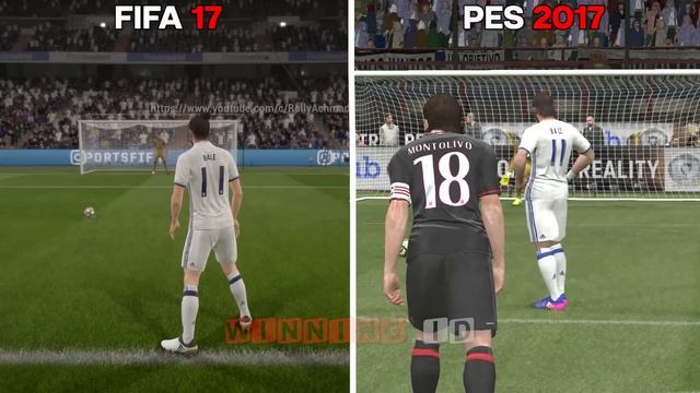 Penalti GARETH BALE • FIFA vs PES (2011 ke 2022) смотреть онлайн