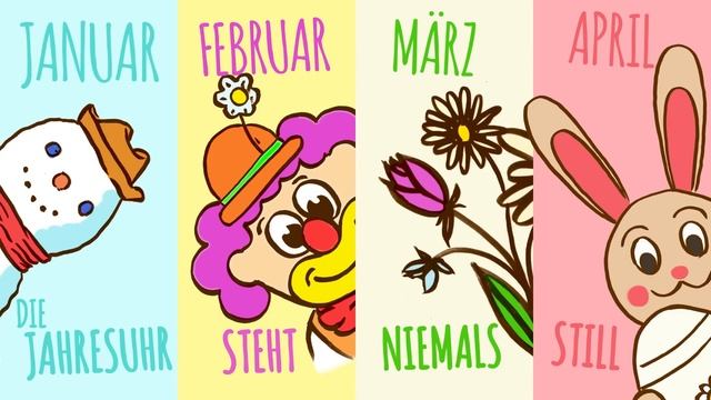 Rolf Zuckowski | Die Jahresuhr (Lyric Video)