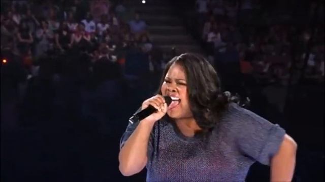 Amber Riley singing Aretha Franklin's Aint No Way смотреть онлайн