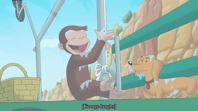 Curious George - 262 - Curious Gorge (Learn English Language with subtitles) смотреть онлайн