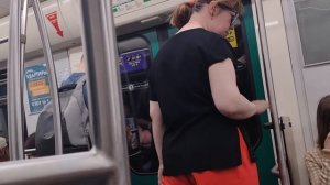 Поездка на Юбилейном от ст. Беговая до ст. Рыбацкое 1 часть (до ст. Елизаровская)