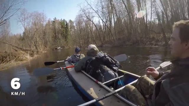 Паводковый сплав по реке Ухтохма. смотреть онлайн
