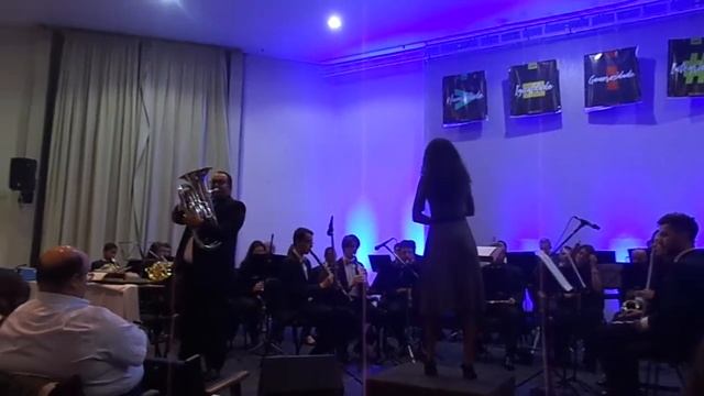 Euphonium Rafael Mendes - Blue Bells of Scotland/ Arthur Pryor - BSU 2018 смотреть онлайн