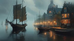 🖤DARK MYSTICAL OLD AMSTERDAM🖤DARK Ambient VIBE🖤Music to Study, Read, Work #darkambientmusic #dark