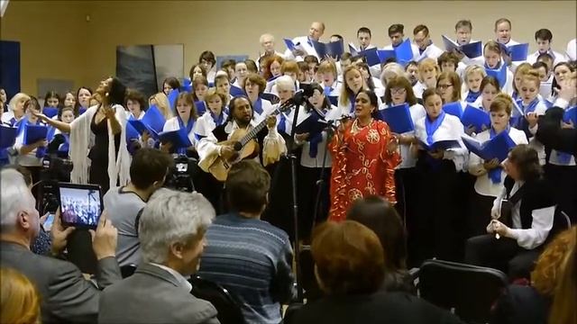 Старинная цыганская песня с хором "Не вечерняя" смотреть онлайн