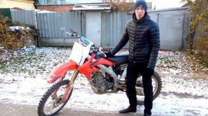 Нормальный обзор кроссового мотоцикла Honda CRF450R (normal edition)