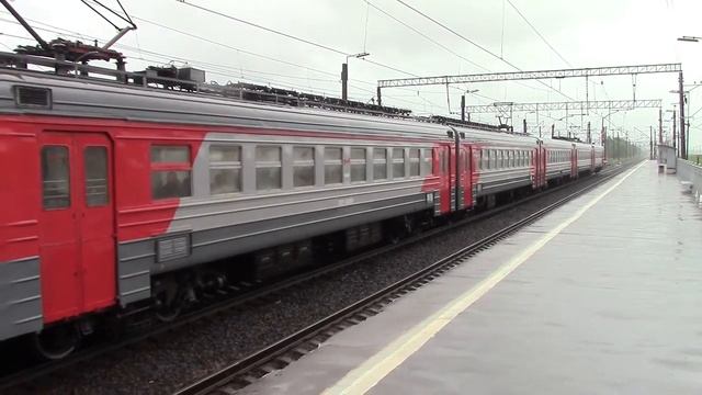 001 Санкт Петербург Финляндинский Вокзал Выборг Электричка Эд2т 0009 8 Вомпы Вагона смотреть онлайн