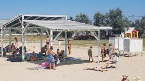 Обзор пляжа чистого ( Витино , Крым )