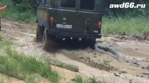 Тюнинг Уаз Буханка на 33 колесах + блокка