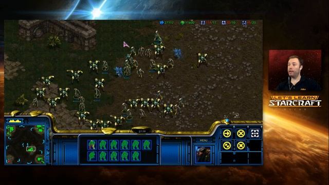 Let's Learn StarCraft #26 - Large Scale Army Control смотреть онлайн