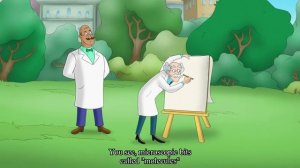 Curious George - 286 - Blowin' in the Wind (Learn English Language with subtitles)