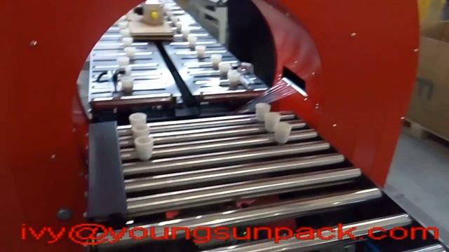 CTR 401 Horizontal stretch wrapper смотреть онлайн