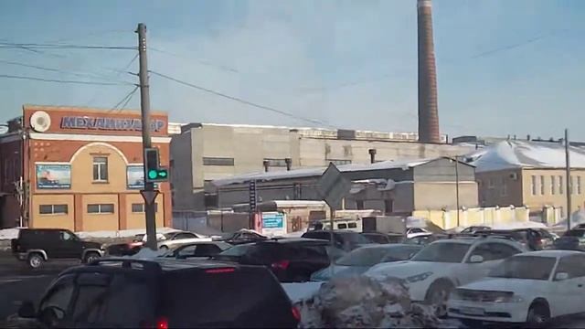 Трамвай Tatra T6B5SU-3149. Покатушки по Барнаулу.