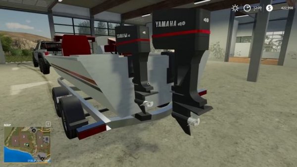 FS19 - BOAT LAUNCH $16,000 VELOCIRAPTOR FISHING BOAT FARMING SIMULATOR 19