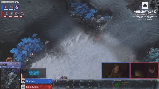 Clem vs. Scarlett - TvZ - HomeStory Cup XXII - Playoffs - Lower Bracket Round 2 смотреть онлайн