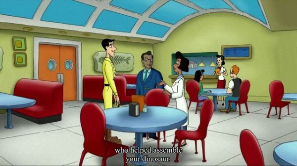 Curious George - 106 - Curious George-asaurus (Learn English Language with subtitles)