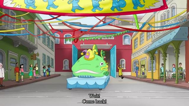 Curious George - 347 - Monkey Parade (Learn English Language with subtitles) смотреть онлайн