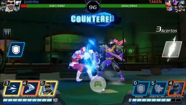 Power Rangers Legacy Wars - Gameplay Andros смотреть онлайн